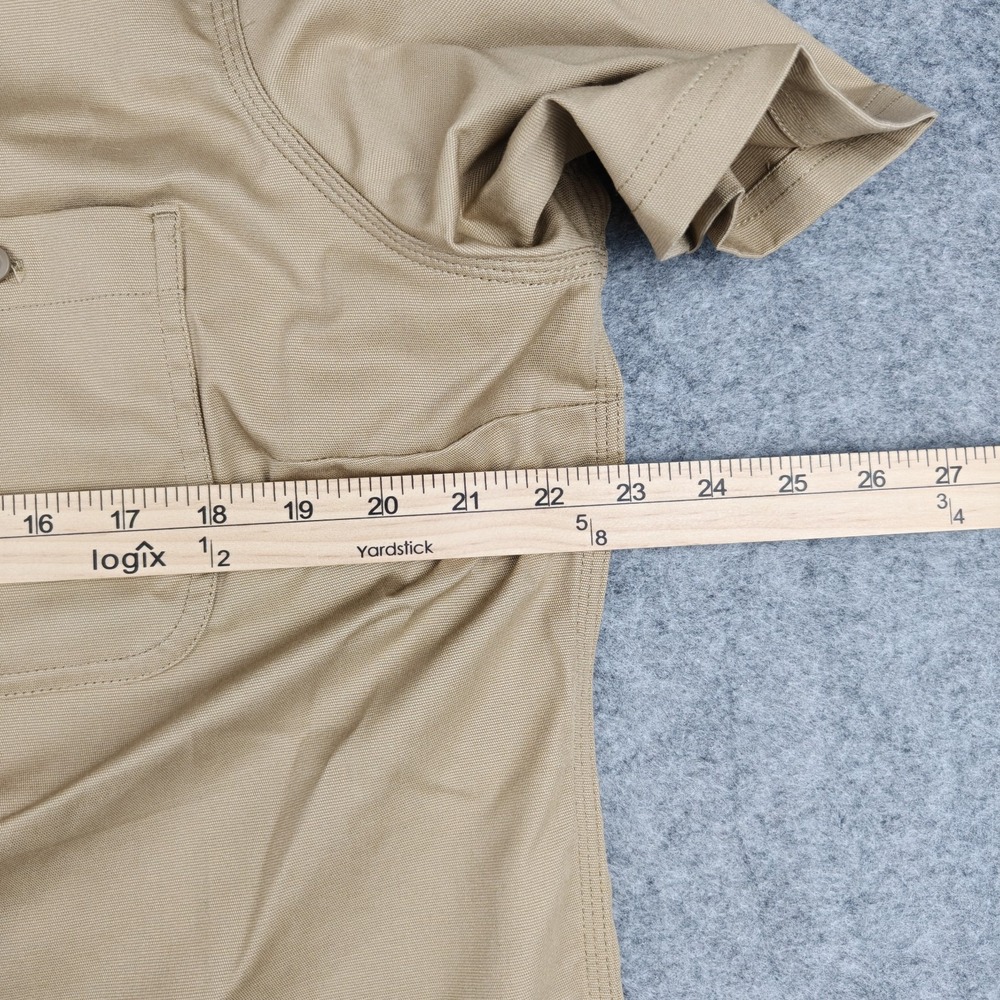 Carhartt Khaki 103105 Women Rugged Pro Relaxed Canvas Short Sleeve Size XL - Picture 4 of 6
